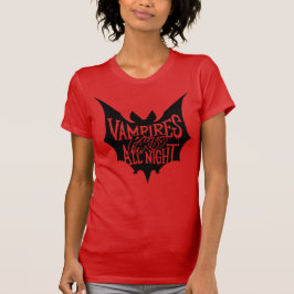 Camiseta Revelação Nocturna: Bash de Halloween do Vampiro