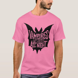 Camiseta Revelação Nocturna: Bash de Halloween do Vampiro