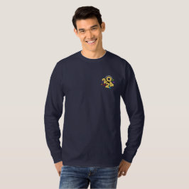 Camiseta Revelando o Ano Novo de 2024 | Homens Manga Longa