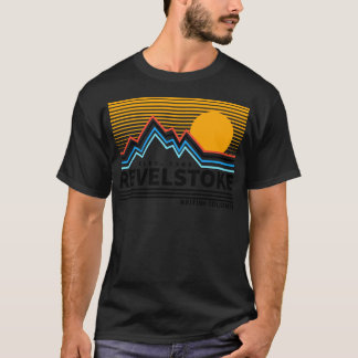 Camiseta Revelstoke British Columbia Canada Vintage Retro T