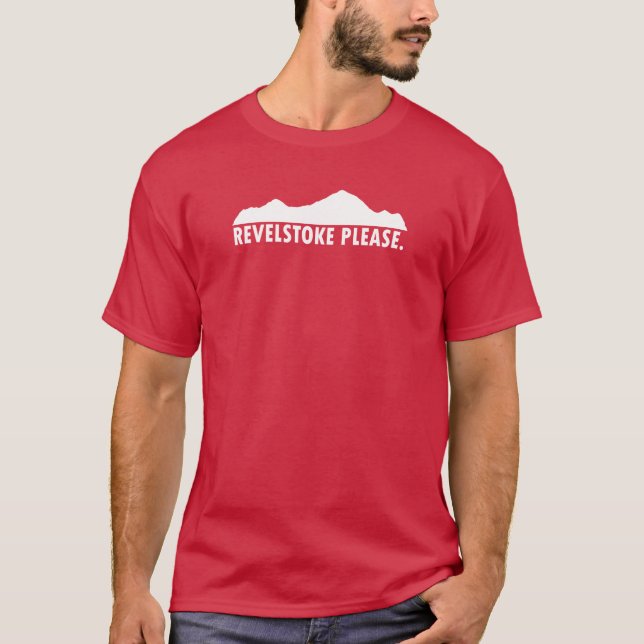 Camiseta Revelstoke por favor (Frente)