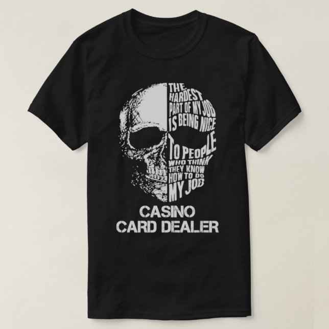 Camiseta Revendedor de Cartão Casino (Frente do Design)