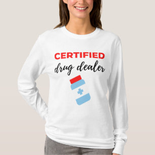 Camiseta Revendedor de Drogas Certificado 2