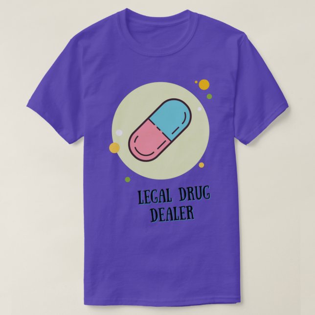 Camiseta Revendedor Legal de Drogas 47 (Frente do Design)