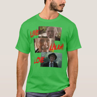 Camiseta Reverendo Henry Kane Live Laugh Love