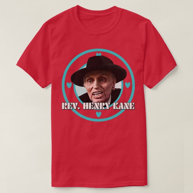 Camiseta Reverendo Henry Kane Love Boat (Frente do Design)
