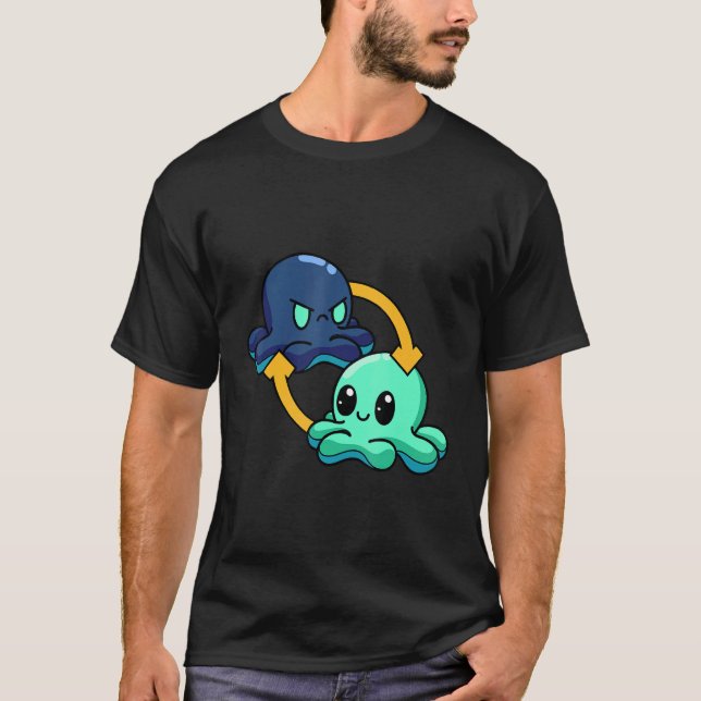 Camiseta Reversible Octopus Emotional Switch Leisure (Frente)