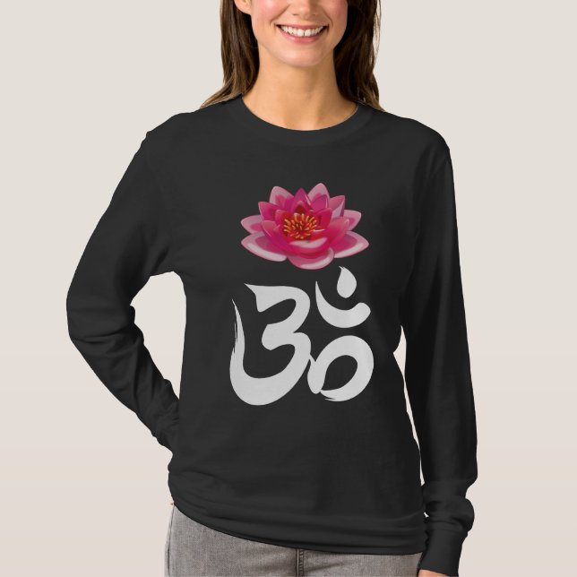 Camiseta Reverso de OM Lotus (Frente)