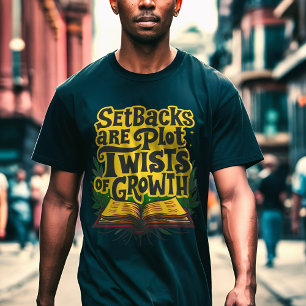 Camiseta Revés são Reviravoltas da Motivação de Crescimento
