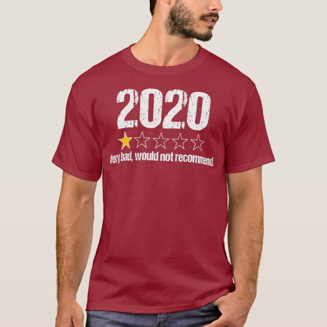 Camiseta Revisão 2020 Uma Estrelagem De Uma Estrela Muito R (Frente)