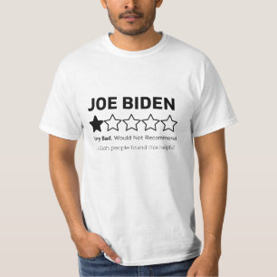 Camiseta Revisão da Classificação de Biden Harris 1