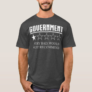 Camiseta Revisão de governo Uma Estrela Muito Má Não Recria