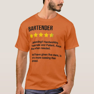 Camiseta Revisão do Bartender