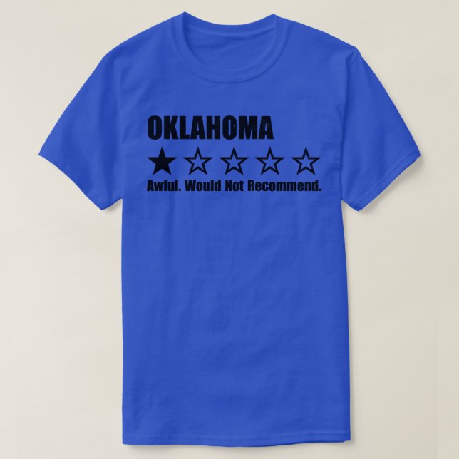 Camiseta Revisão do Oklahoma One (Frente do Design)