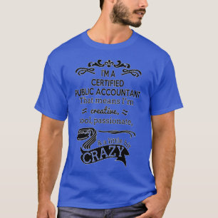 Camiseta Revisor de Contas Público Certificado pelo Funny