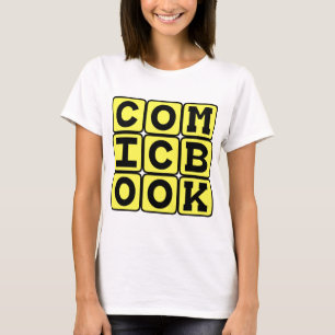 Camiseta Revista em Quadrinhos, Romance Gráfico