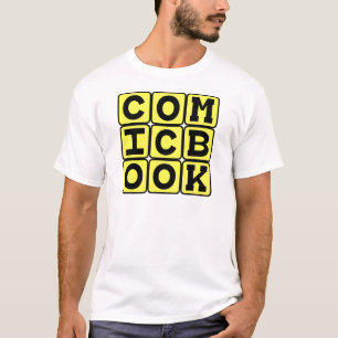 Camiseta Revista em Quadrinhos, Romance Gráfico