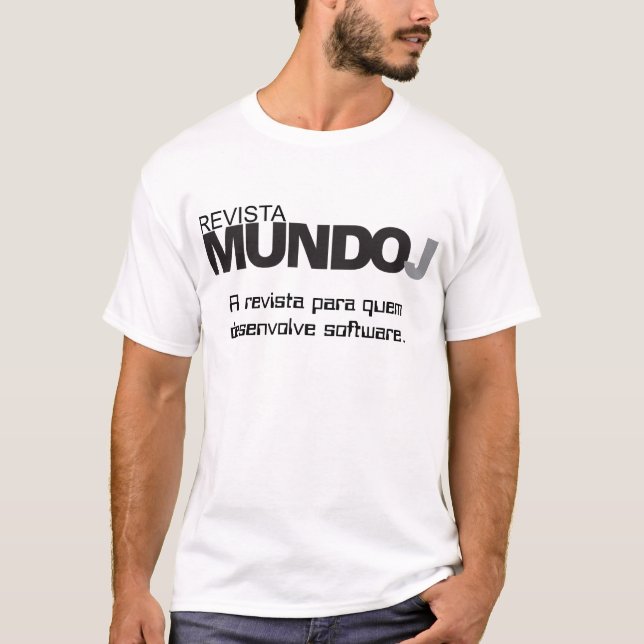 Camiseta Revista MundoJ (Frente)