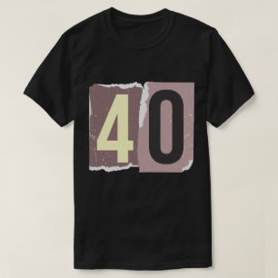 Camiseta Revista Número Resgate 40
