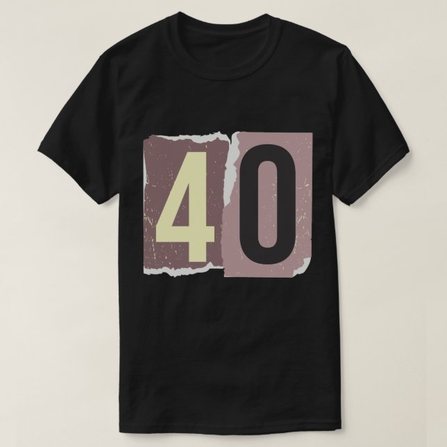 Camiseta Revista Número Resgate 40 (Frente do Design)