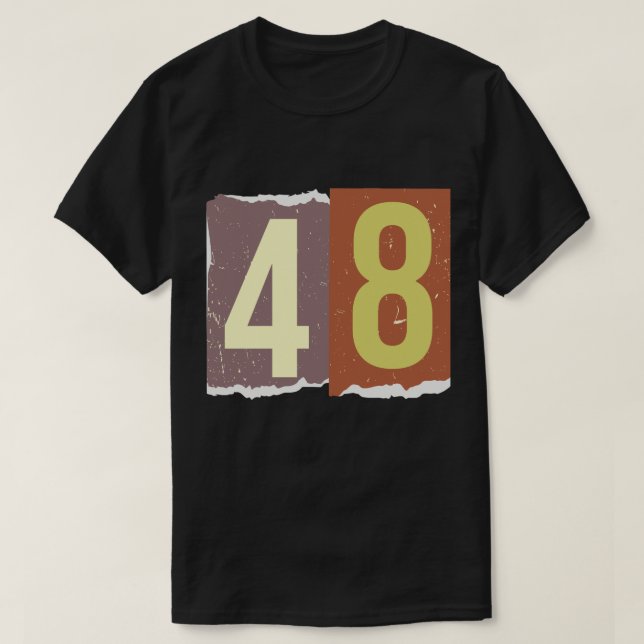 Camiseta Revista Número Resgate 48 (Frente do Design)