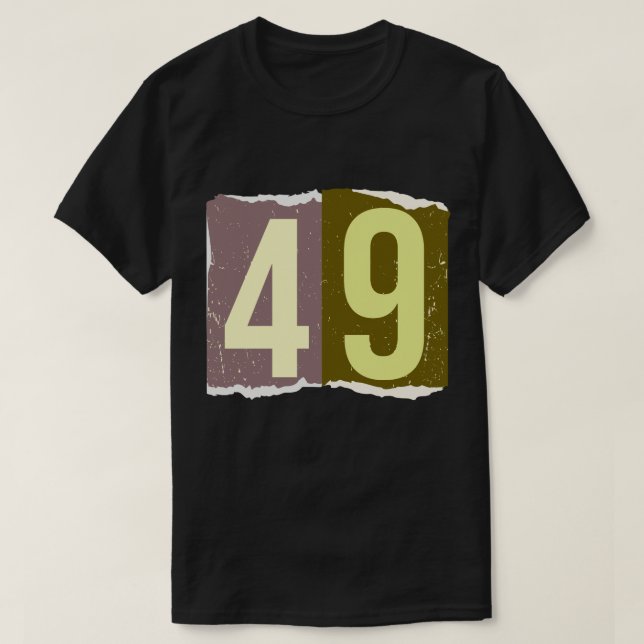 Camiseta Revista Número Resgate 49 (Frente do Design)