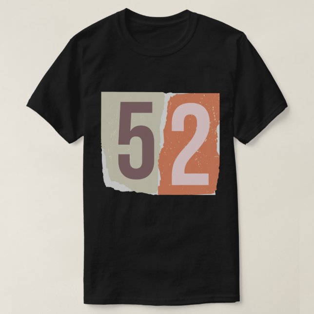 Camiseta Revista Número Resgate 52 (Frente do Design)