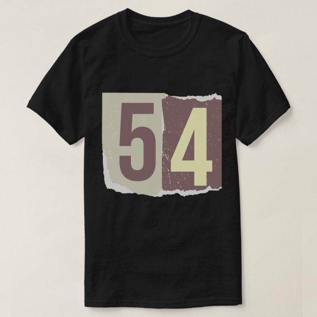 Camiseta Revista Número Resgate 54 (Frente do Design)