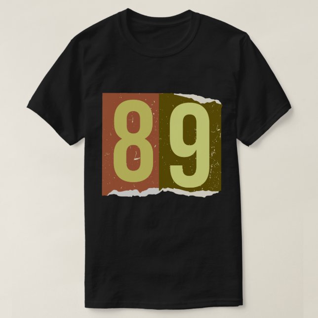 Camiseta Revista Número Resgate 89 (Frente do Design)