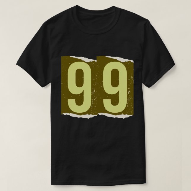 Camiseta Revista Número Resgate 99 (Frente do Design)