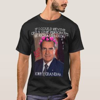 Camiseta Reviva Richard Nixon o mais rápido possível