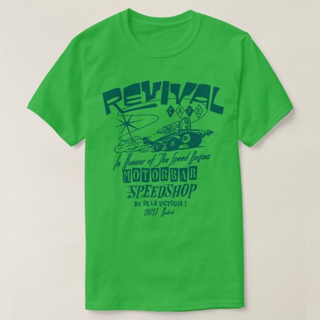 Camiseta Revival Caf (Frente do Design)