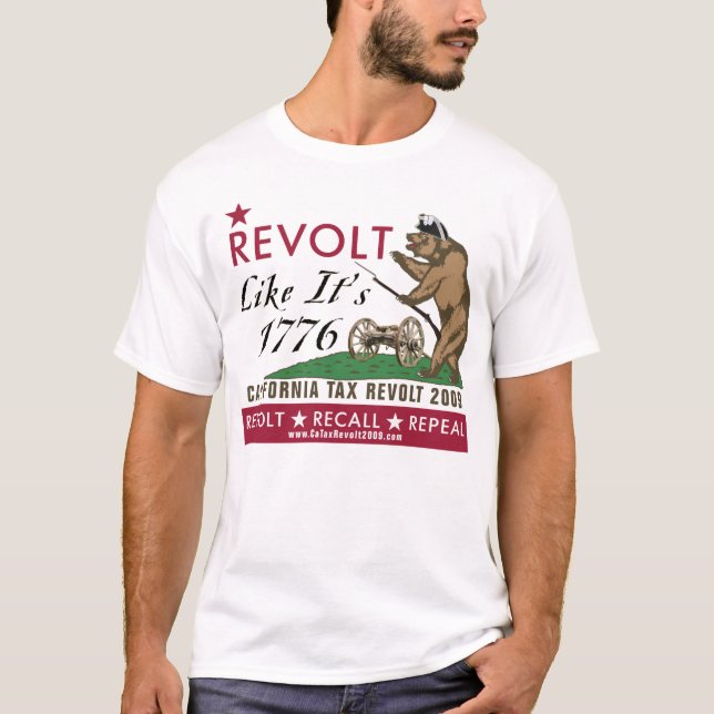 Camiseta Revolta como 1776 - t-shirt de Benedict Arnold do (Frente)
