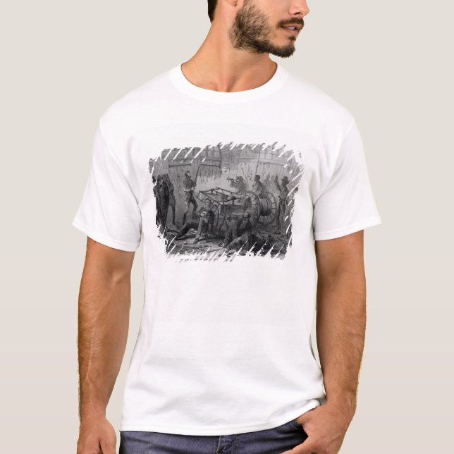 Camiseta Revolta da balsa do harpista (Frente)