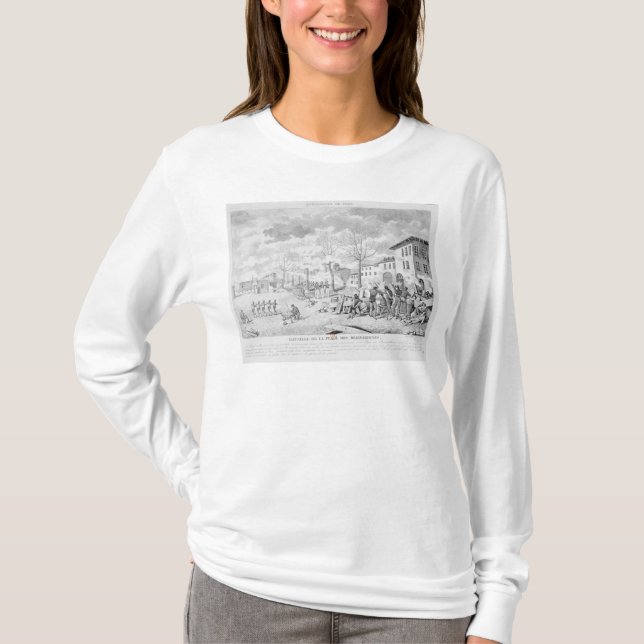 Camiseta Revolta dos trabalhadores de seda de Lyon (Frente)