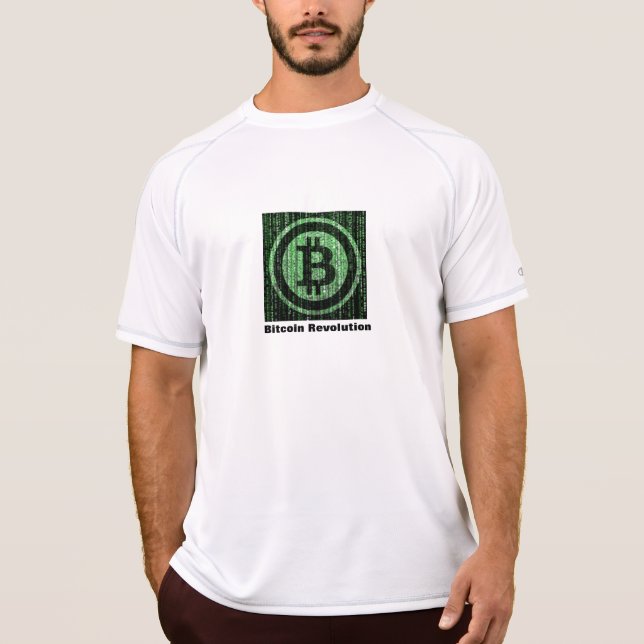 Camiseta Revolução de Bitmoeda (Frente)