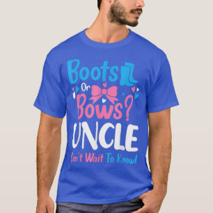 Camiseta Revolução de Gênero Boots ou Arcos Tio Baby Announ