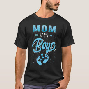 Camiseta Revolução de Gênero Mamãe Diz Garoto Bebê Correspo