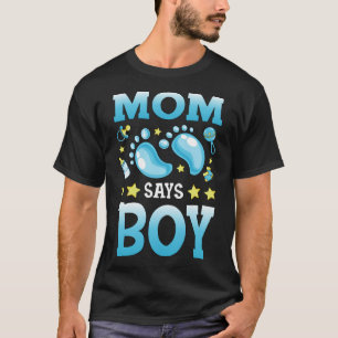 Camiseta Revolução de Gênero Mamãe Diz Garoto Bebê Correspo