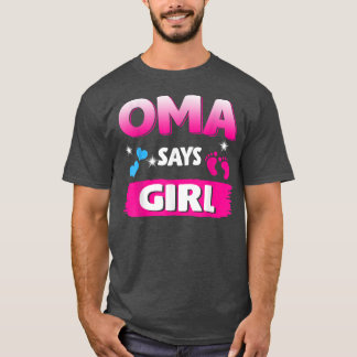 Camiseta Revolução de Gênero Oma Diz Menina Correspondente 