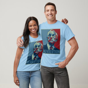 Camiseta Revolução de Ron Paul