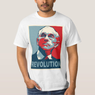 Camiseta Revolução de Ron Paul