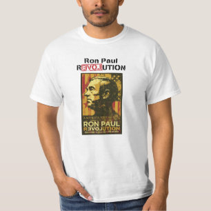 Camiseta Revolução de Ron Paul - América precisa-o de