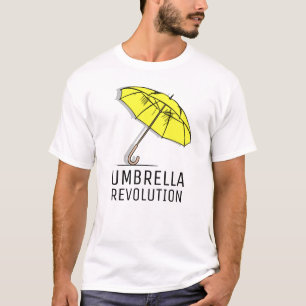 Camiseta Revolução do guarda-chuva