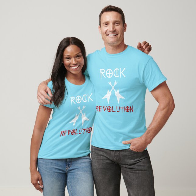 Camiseta Revolução do Rock (Unissex)