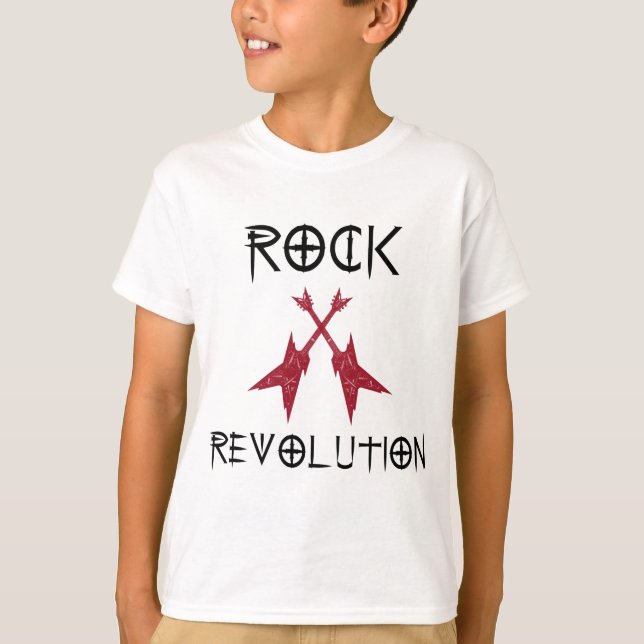 Camiseta Revolução do Rock (Frente)