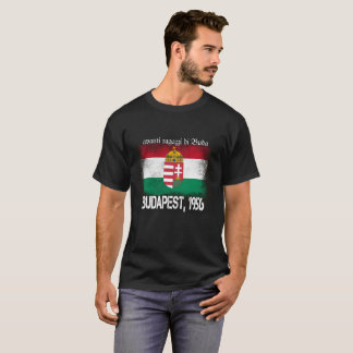 Camiseta Revolução Húngara T-Shirt Budapest 1956