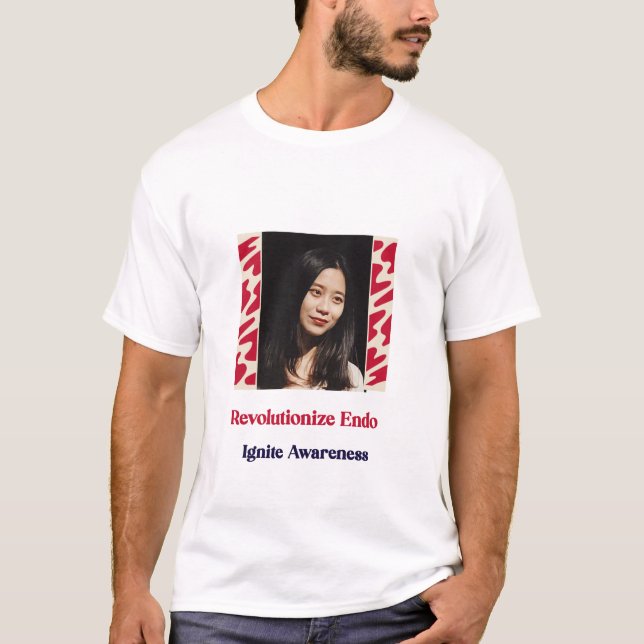Camiseta revolucionar o endo, acender a consciência (Frente)