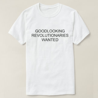CAMISETA REVOLUCIONÁRIOS BONITOS QUERIAM