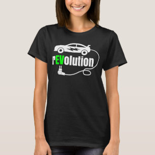 Camiseta REVolution Electric Mobility E Car ecologicamente